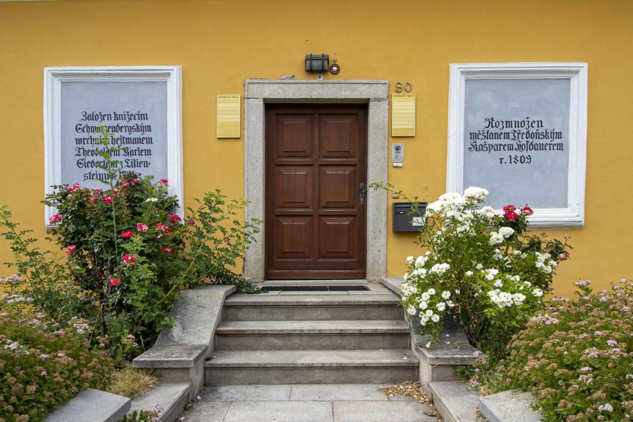 Historický dům u lázní Trebon Exterior foto